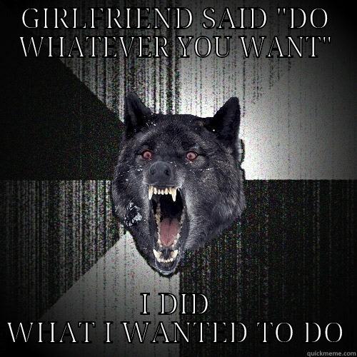 GIRLFRIEND SAID 