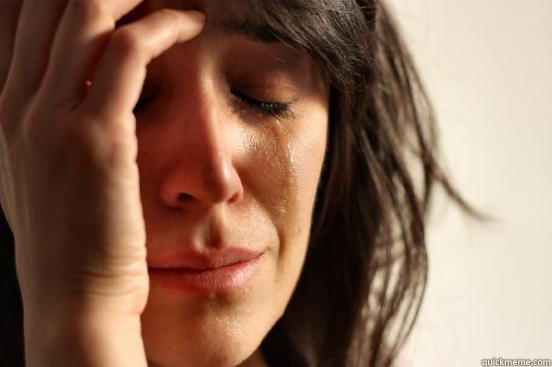 Yo quiero Pavo!!!! -   First World Problems