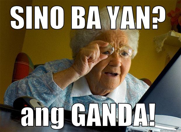 SINO BA YAN? ANG GANDA! Grandma finds the Internet