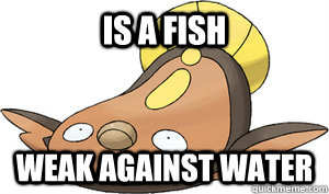 Is a fish weak against water - Is a fish weak against water  Misc