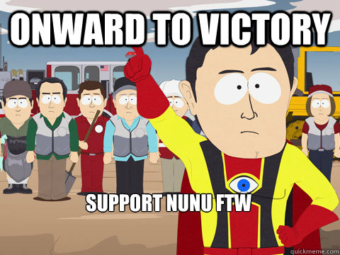 onward to victory support nunu FTW  Captain Hindsight