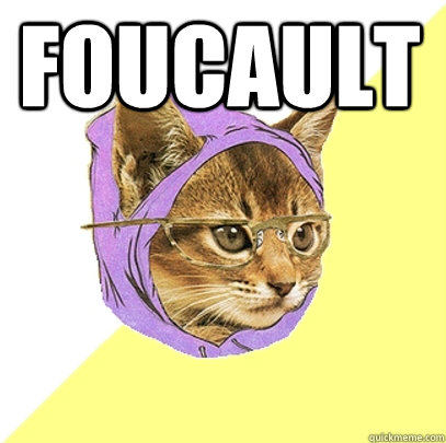 Foucault   Hipster Kitty