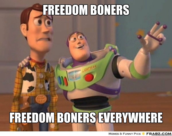 Freedom Boners  Freedom Boners Everywhere - Freedom Boners  Freedom Boners Everywhere  Buzzlightyear