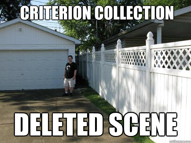 criterion collection deleted scene - criterion collection deleted scene  Garage boy