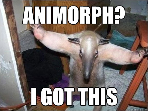 Animorph? i got this  I got this
