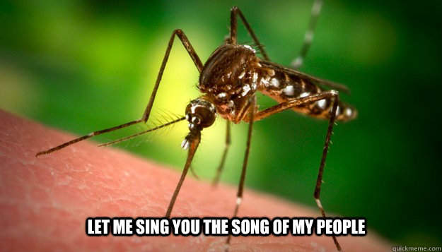 Let me sing you the song of my people - Let me sing you the song of my people  mosquito