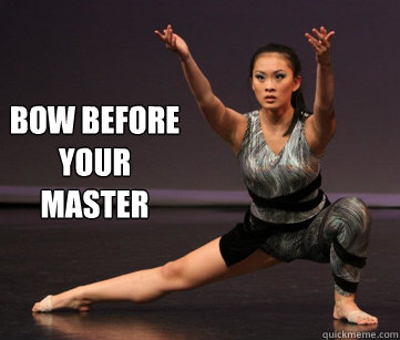 Bow before your master  - Bow before your master   Crazy Asian Lady