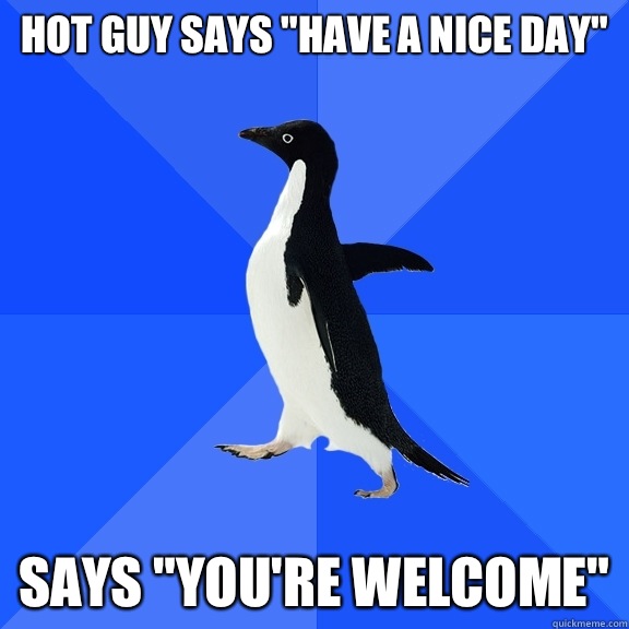 Hot guy says 