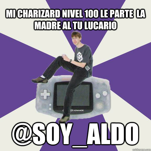 Mi Charizard nivel 100 le parte  la madre al tu lucario @Soy_Aldo  Nintendo Norm