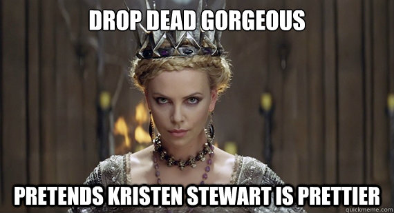 drop dead gorgeous pretends kristen stewart is prettier - drop dead gorgeous pretends kristen stewart is prettier  Good Girl Charlize