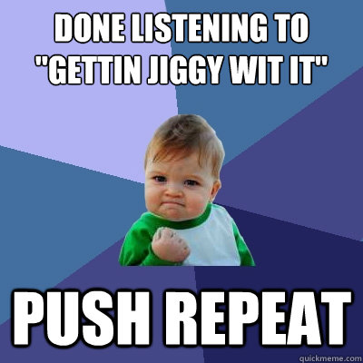 done listening to 