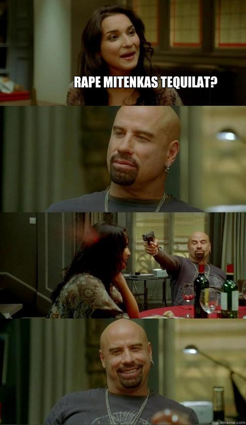 Rape mitenkas tequilat?   Skinhead John