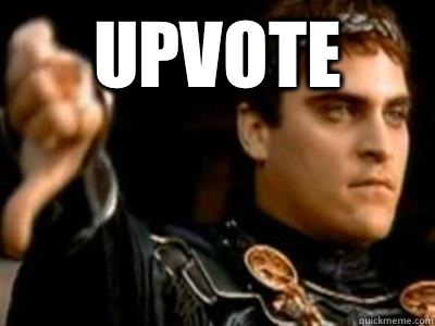 UPVOTE   Downvoting Roman