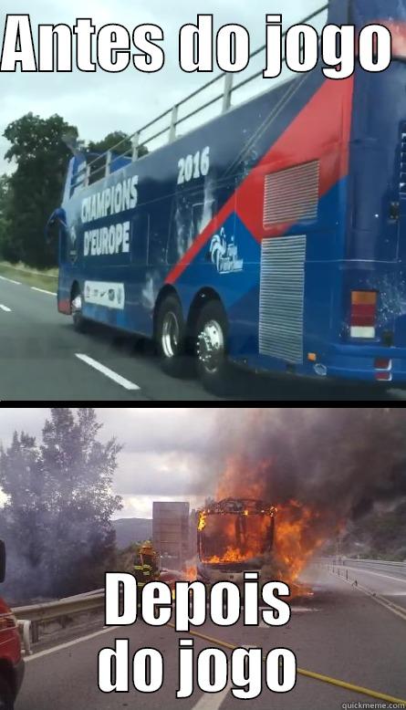 ANTES DO JOGO  DEPOIS DO JOGO Misc