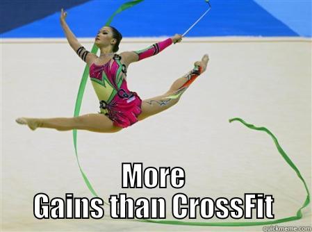  MORE GAINS THAN CROSSFIT Misc