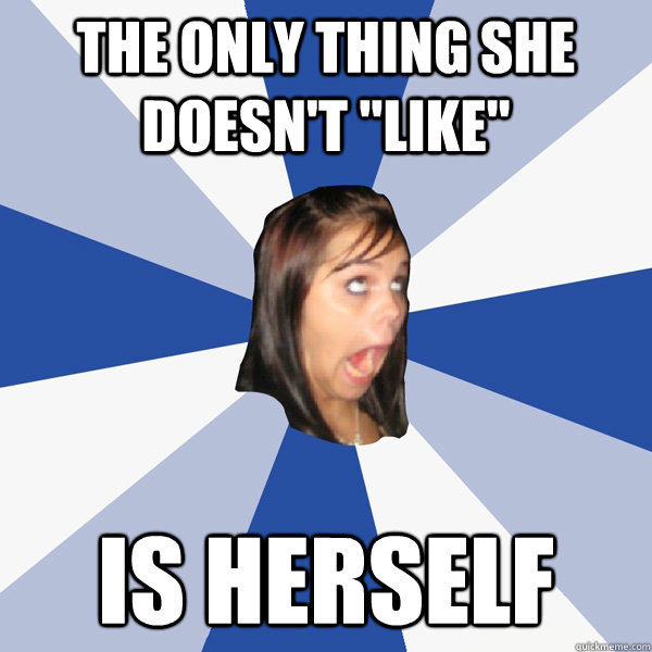 The only thing she doesn't 