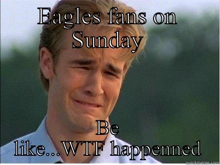EAGLES FANS ON SUNDAY BE LIKE...WTF HAPPENNED 1990s Problems