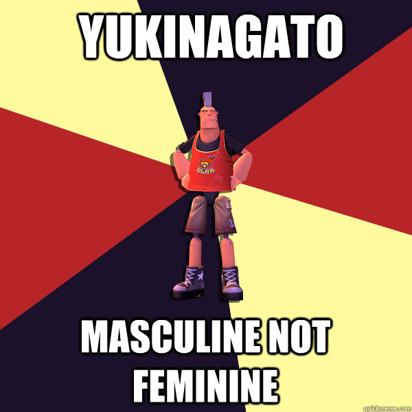 YukiNagato Masculine NOT Feminine  MicroVolts