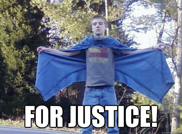  for justice! -  for justice!  Super-Kid