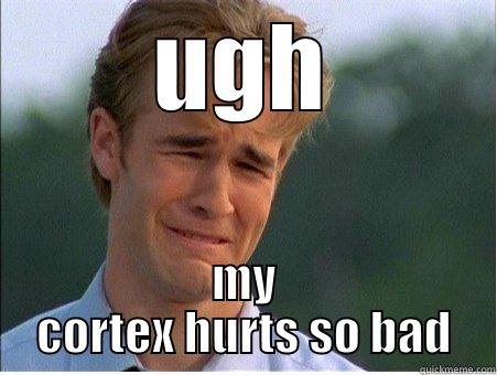 UGH MY CORTEX HURTS SO BAD 1990s Problems