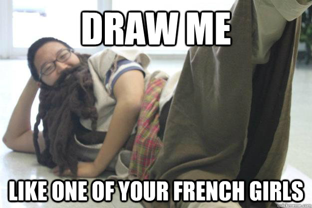 draw me like one of your french girls  
