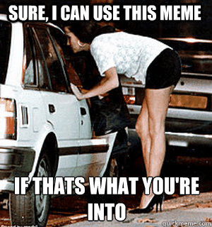 Sure, I can use this meme if thats what you're into  Karma Whore