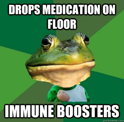 drops medication on floor immune boosters - drops medication on floor immune boosters  SuccessFoul Bachelor Frog