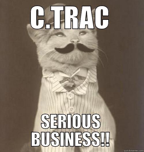 C.TRAC SERIOUS BUSINESS!! Original Business Cat