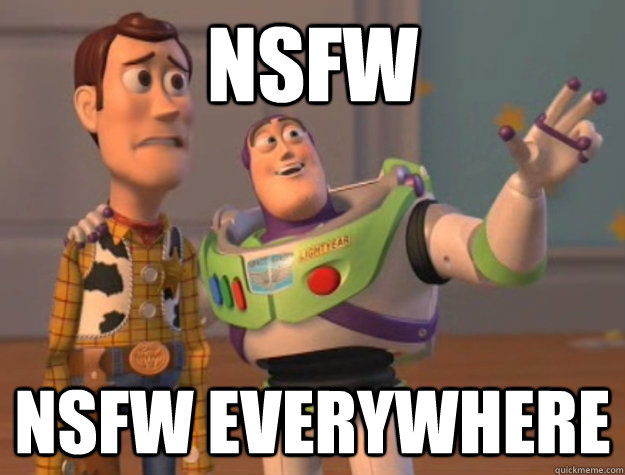 nsfw nsfw everywhere  Buzz Lightyear