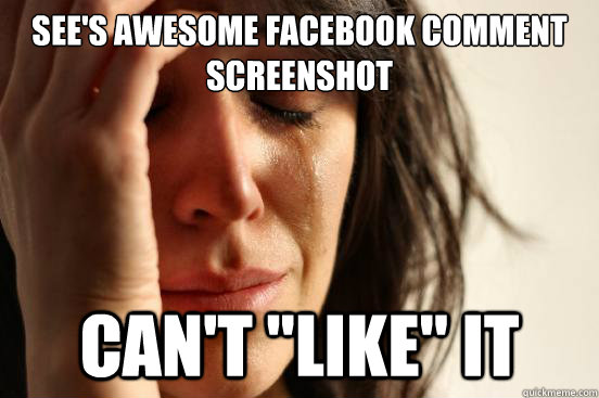 See's awesome Facebook comment screenshot Can't 
