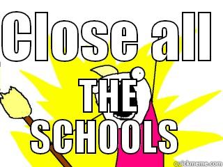 CLOSE ALL  THE SCHOOLS  All The Things