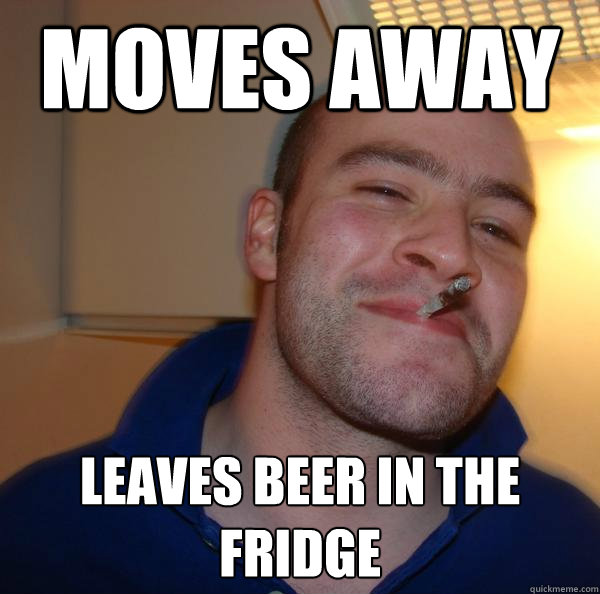 Moves away leaves beer in the fridge - Moves away leaves beer in the fridge  Misc