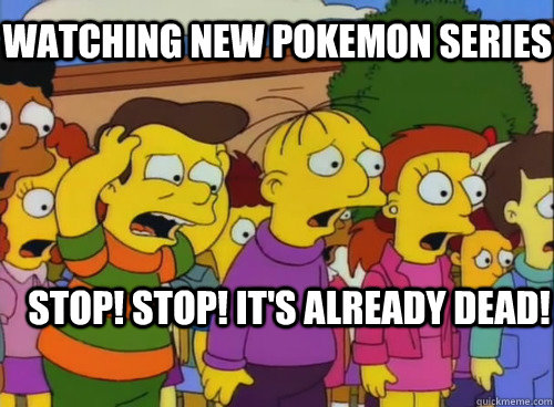 Stop! Stop! It's already dead! Watching New Pokemon Series  