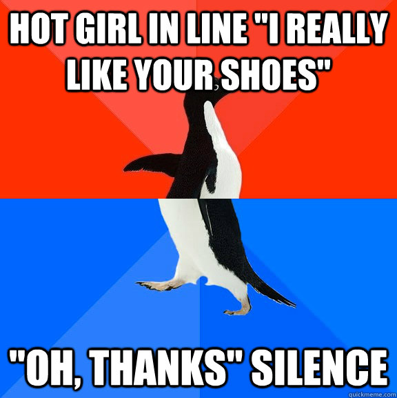 hot girl in line 