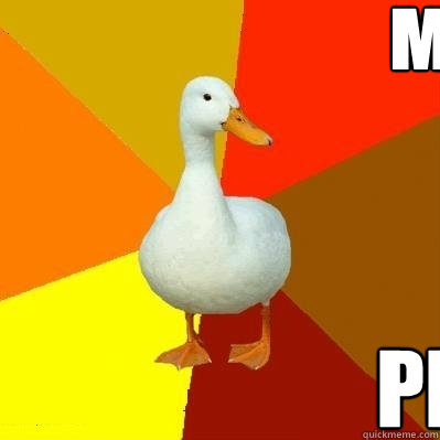 my pra  Tech Impaired Duck