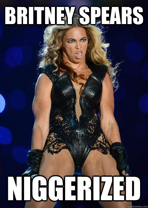 Britney Spears Niggerized - Britney Spears Niggerized  Misc