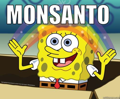 MONSANTO  Spongebob rainbow