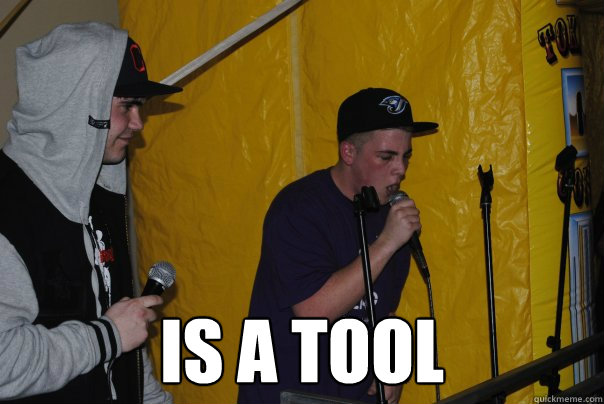  is a tool  Raging Rapper Ryan