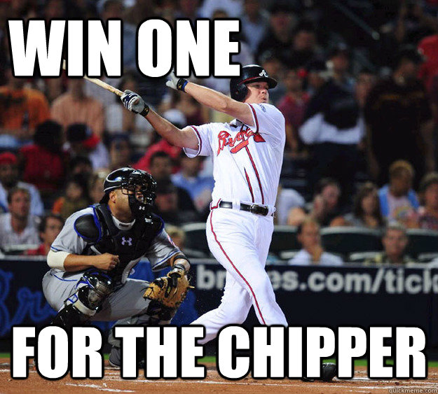 Win One For the chipper  
