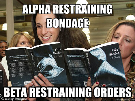 Alpha restraining bondage Beta restraining orders  Perverted White Woman