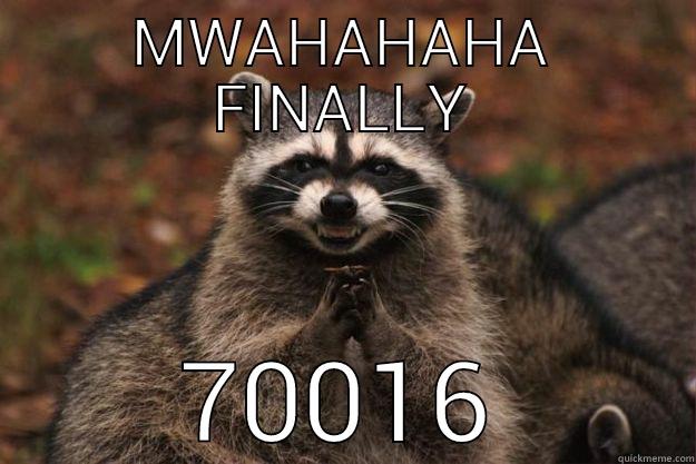 MWAHAHAHA FINALLY 70016 Evil Plotting Raccoon