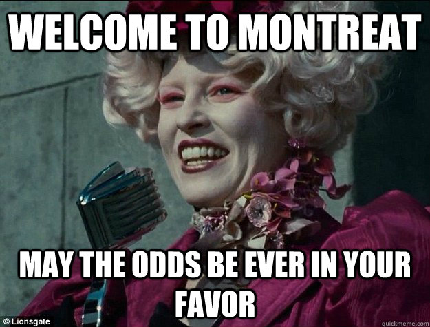 Welcome To Montreat May the odds be Ever in your Favor  Hunger Games Odds