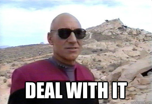 DEAL WITH IT - DEAL WITH IT  Sunglasses Picard