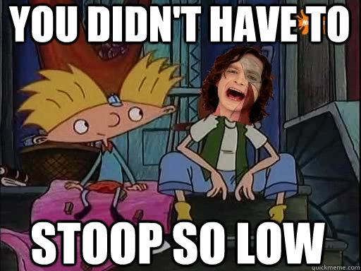 You didn't have to stoop so low - You didn't have to stoop so low  Gotye