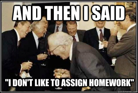 AND THEN I SAID 