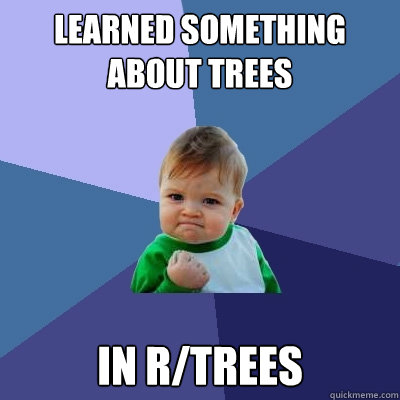 Learned something about trees in r/trees  Success Kid