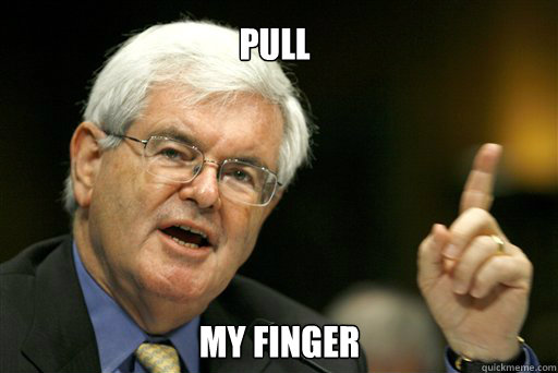 Pull My Finger  Thoughtful Newt