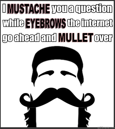 Untitled -   Mustache Puns