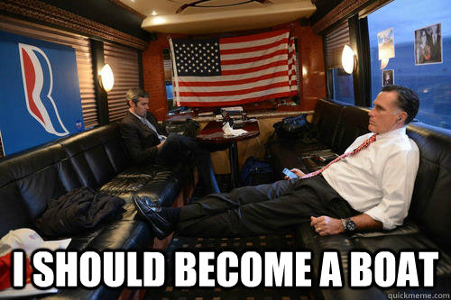  I should become a boat -  I should become a boat  Sudden Realization Romney