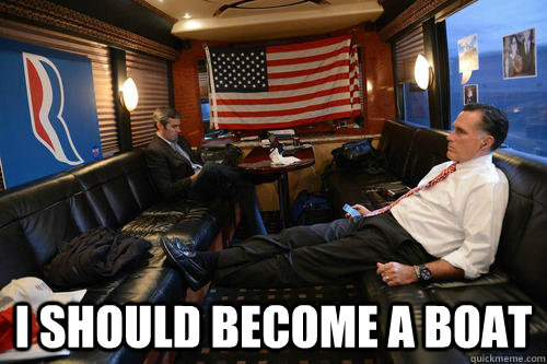  I should become a boat  Sudden Realization Romney
